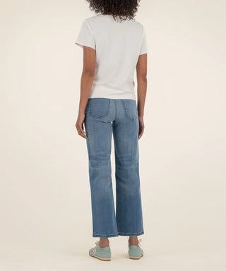 Avi Twist Hem Crew Neck Top