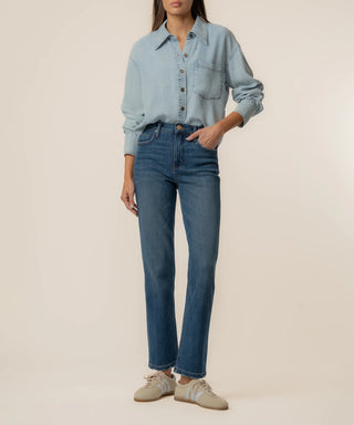 Alyssa Denim Shirt-Kut From The Kloth