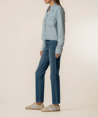 Alyssa Denim Shirt-Kut From The Kloth