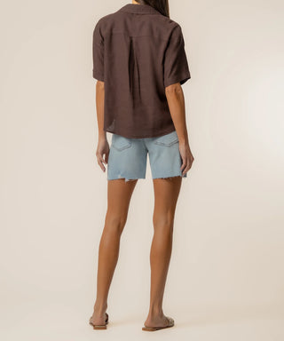 Brianna Boxy Shirt-Kut From The Kloth