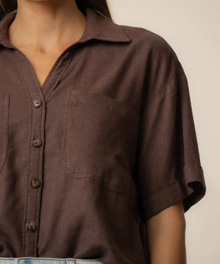 Brianna Boxy Shirt-Kut From The Kloth