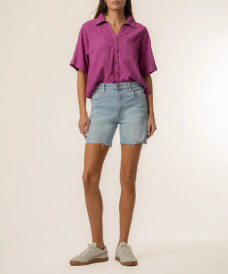 Brianna Boxy Shirt-Kut From The Kloth