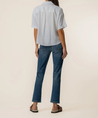 Brianna Boxy Shirt-Kut From The Kloth