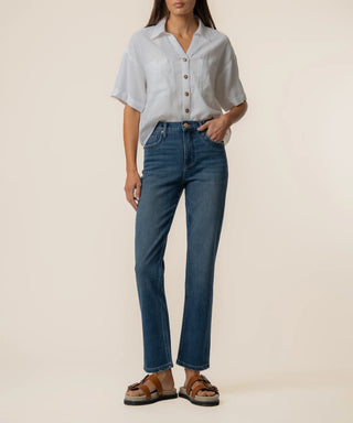 Brianna Boxy Shirt-Kut From The Kloth