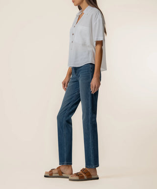 Brianna Boxy Shirt-Kut From The Kloth