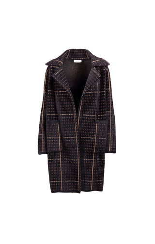 Marceau Houndstooth Coat