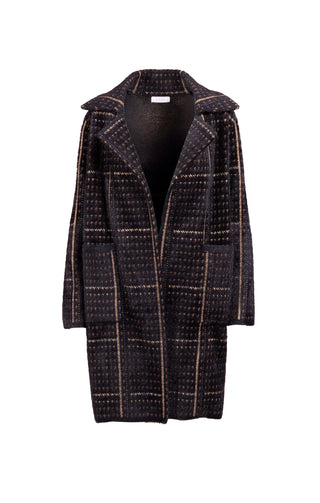 Marceau Houndstooth Coat