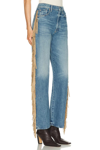 The Fringe Half-Pipe Button Sneak Fringe