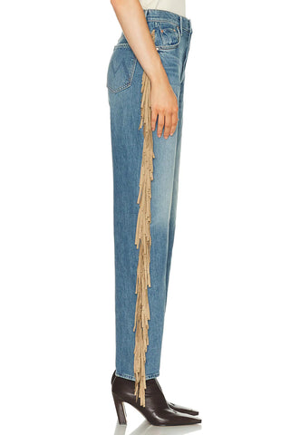 The Fringe Half-Pipe Button Sneak Fringe