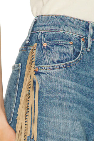 The Fringe Half-Pipe Button Sneak Fringe