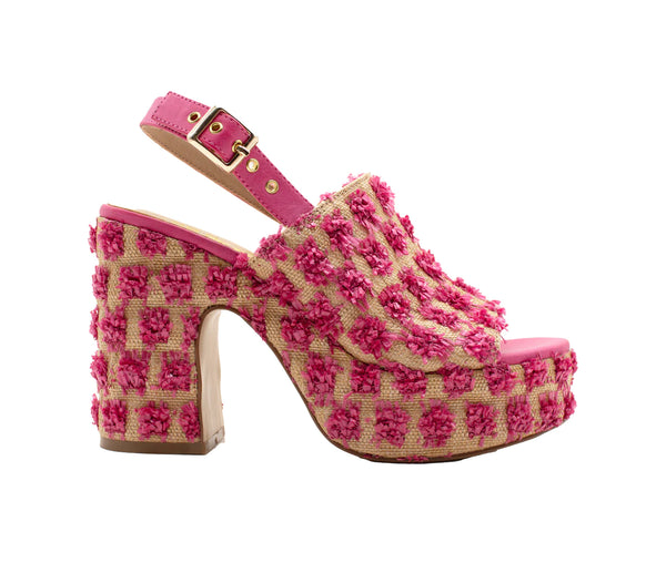 Sbicca- Missoula Pom Pom Platform Heel