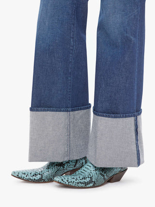 Mother Denim-PETITES The Lil Hustler Roller Sneak Cuff