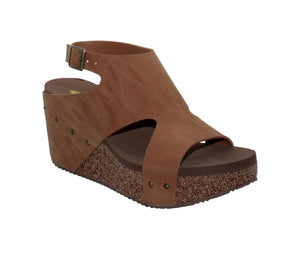 Volatile- Poolside Sandal- Tan