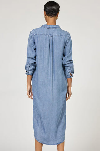 GALINA TENCEL SHIRT DRESS
