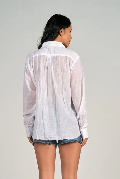 Elan- Val Button Down