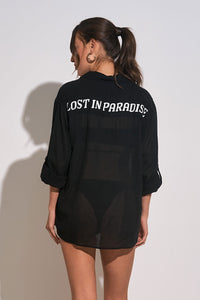 Elan- Lost In Paradise Button Up