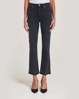 Bella Crop Flare- Ash  by Le Jean