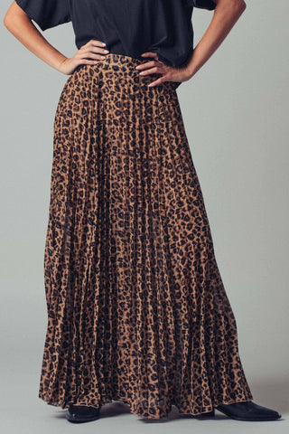 The Delilah Leopard Skirt