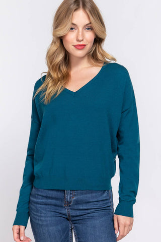 Vanessa Back Cross Strap Viscose Sweater