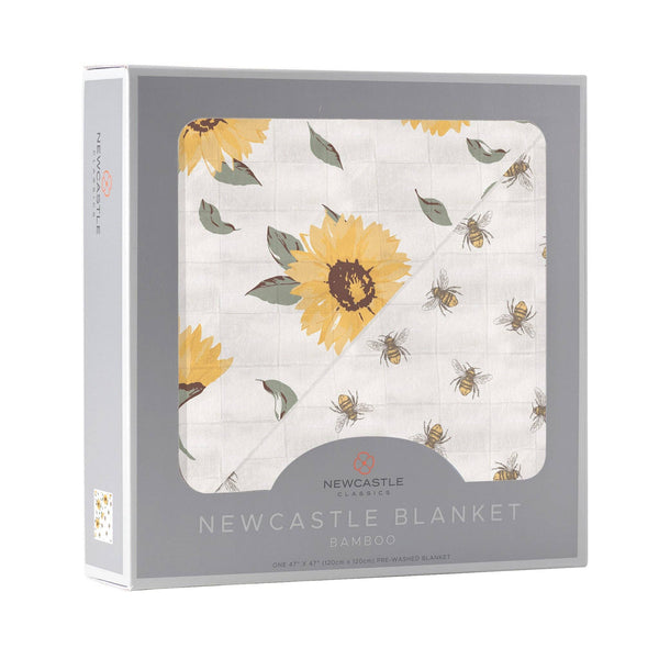 Newcastle Classics - Sunflower Farm and Honey Bee Newcastle Blanket