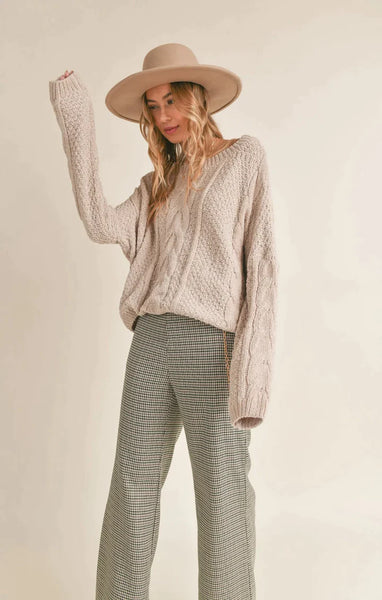 Sadie & Sage- Ana Lurex Sweater