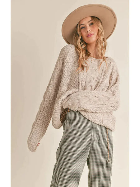 Sadie & Sage- Ana Lurex Sweater