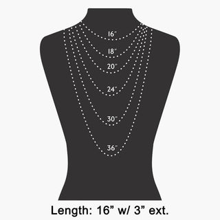 Mini Acrylic Pearls Heart Pendant Necklace