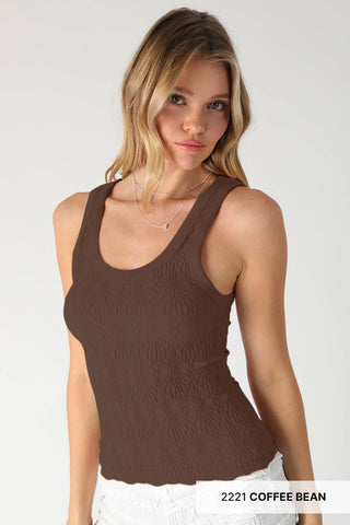 NIKIBIKI - Reversible Lace Textured Tank Top