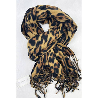 The Leopard Print Long Scarf