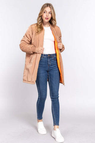 The Long Line Bomber Jacket