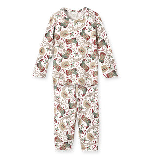 Holiday Hoedown Christmas Kids Bamboo Kids PJ Set