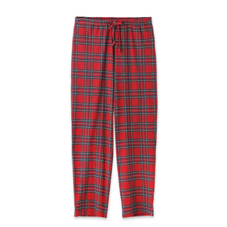 Tartan Plaid Adult Bamboo Christmas Pajama Pants