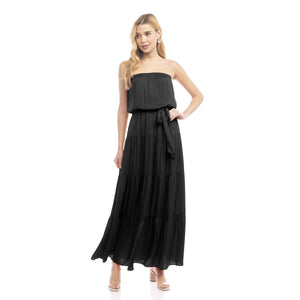 Terra Maxi Tiered Tube Dress