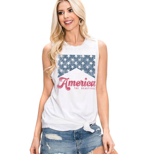 AMERICA GRAPHIC TANK TOP