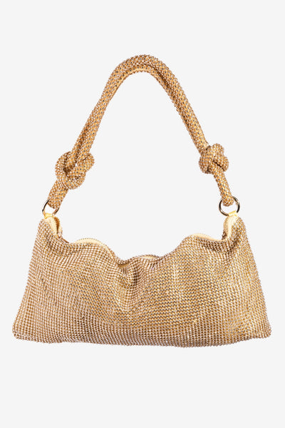 Rhinestone Hobo Bag