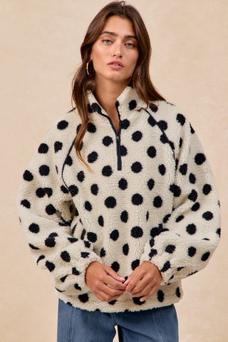 Paige Polka Pullover