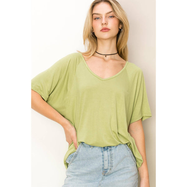 Penny Oversized V-Neck