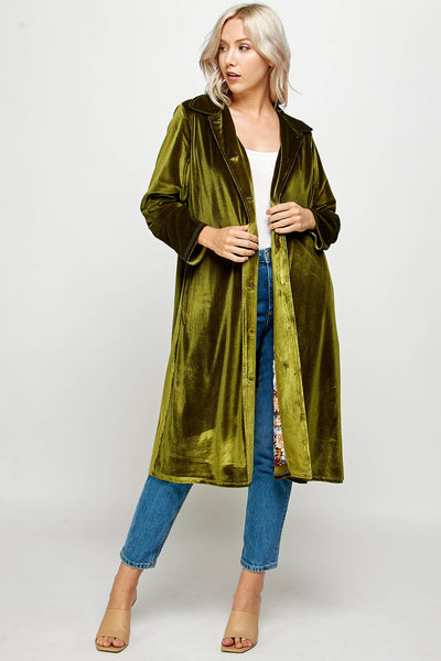 Vivian Velvet Duster