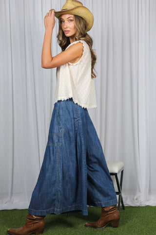 The Pin-Tuck Chambray