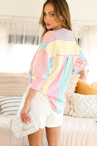 The Seraphina Stripe Top