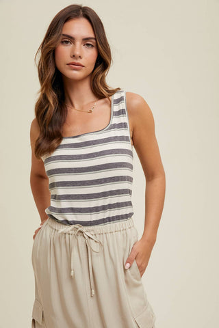 Donna Stripe Tank