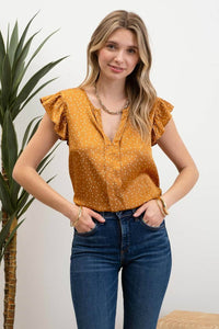 Pennie Polka Dot Top