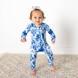 Gigi and Max - Hattie RUFFLE ZIP Bamboo Sleepes Little