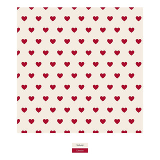 KicKee Pants - Print Convertible Sleeper with Zipper in Natural Hearts