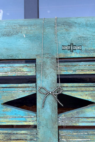 Cowgirl Bow Necklace