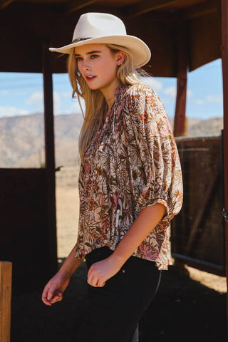 The Sadie Wildflower Top