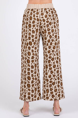 The Leopard Scuba Top