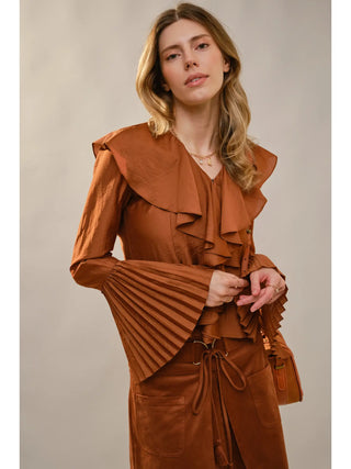 The Rory Ruffle Blouse