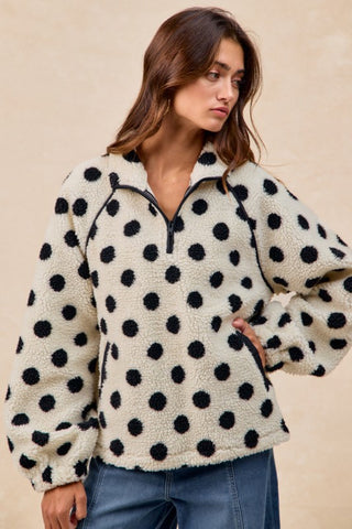 Paige Polka Pullover