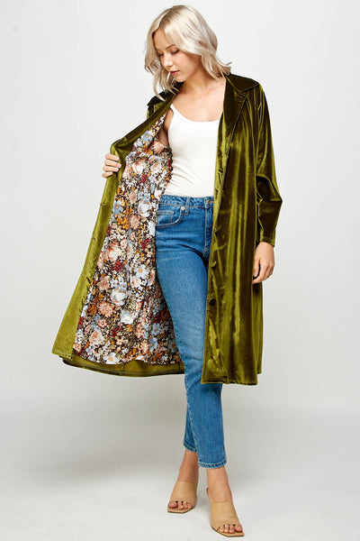 Vivian Velvet Duster